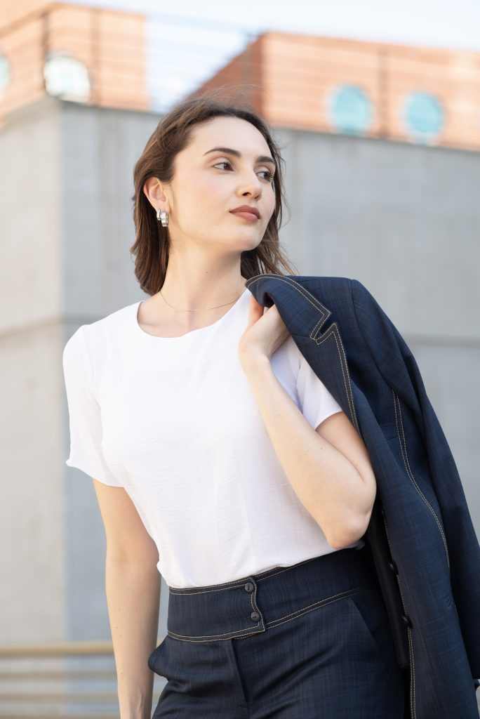 Blusa Luna Escote Redondo